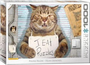 Eurographics Feline Felon 1000 Piece Jigsaw Puzzle - Normand. Paul 6000-5786