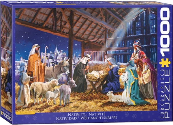 Eurographics Nativity 1000 Piece Jigsaw Puzzle - Macneil Studio 6000-5830