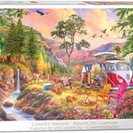 Eurographics Camper's Paradise 1000 Piece Jigsaw Puzzle - Bigelow Illustrations 6000-5866