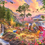 Eurographics Camper's Paradise 1000 Piece Jigsaw Puzzle - Bigelow Illustrations 6000-5866_fde8da44-77bb-4702-9015-f20d52af22ec