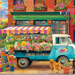 Eurographics The Flower Van 1000 Piece Jigsaw Puzzle - Bigelow Illustrations 20 6000-5917_1