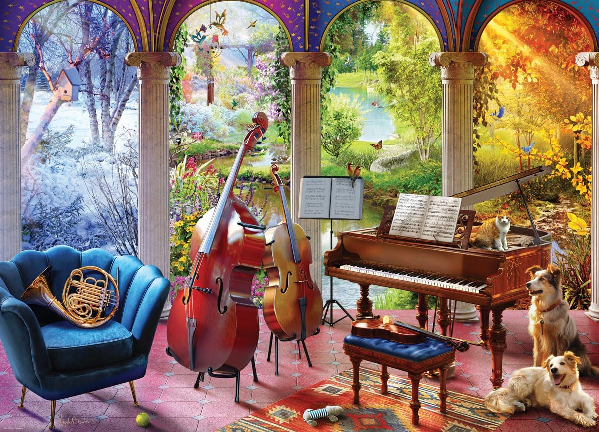 Eurographics Greenhouse Garden 1000 Piece Jigsaw Puzzle - Eduard 20 6000-6014_1_2e33e556-6f6d-49a7-8758-a5a8a0fc5fea