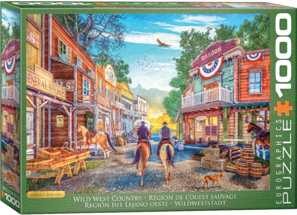 Eurographics Wild West Country 1000 Piece Jigsaw Puzzle - Davison. Dominic 6000-6028