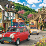 Eurographics Traveling Mini Cooper 1000 Piece Jigsaw Puzzle - Kate. Leann 20 6000-6092_e0bf5bcc-554e-4105-a77b-bc79f5bcbd6e