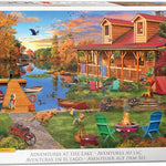 Eurographics Adventures At The Lake 1000 Piece Jigsaw Puzzle - Maclean. David 20 6000-6136
