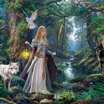 Eurographics Fantasy Forest 1000 Piece Jigsaw Puzzle - Image World 20 6000-6137_1