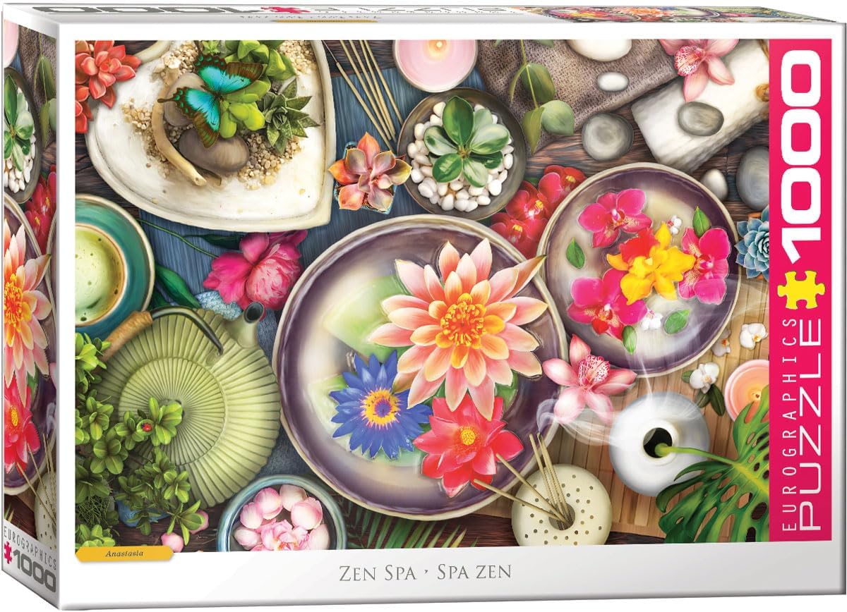 Eurographics Zen Spa 1000 Piece Jigsaw Puzzle - Anastasia 20 6000-6141