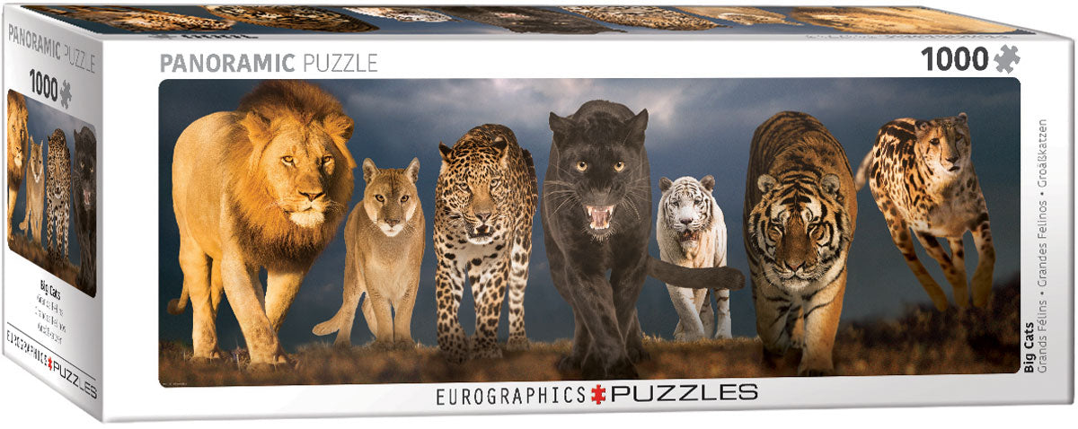 Big Cats 1000 Piece Puzzle 6010-0297_7023749e-2297-4314-9db7-ef77fd2e70f3