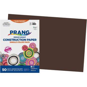 12X18 Brown Construct Paper 605-801