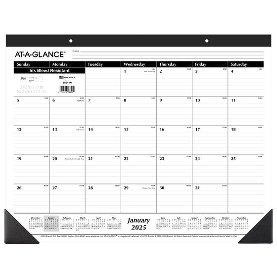 2026 Desk Pad Calendar Sk2400 608-814