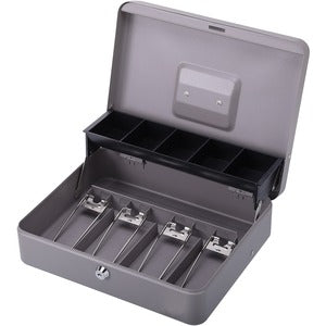 Sparco Controller Cash Box - 5 Coin - Gray - 3.4" Height 611-773