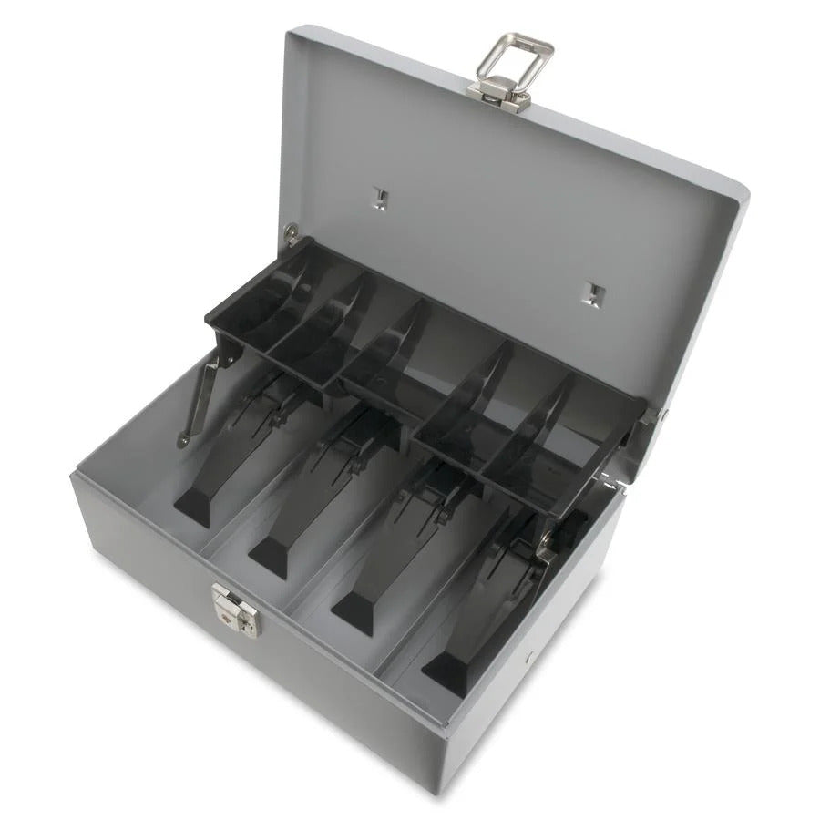 Sparco Controller Cash Box - 5 Coin - Gray - 3.4" Height 611-773_2