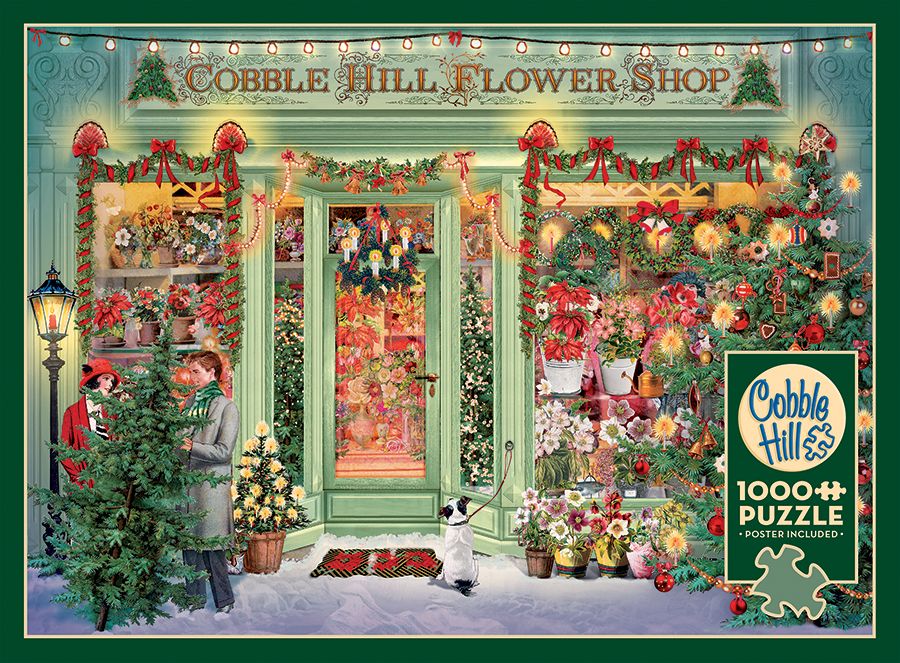 Xmas Flower Shop 1000 Pc Puzzl 625012400114_35a13790-e50d-4249-b6a3-2186f4f70a32