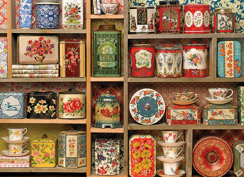 Vintage Tins 1000 Pc Puzzle 625012400541