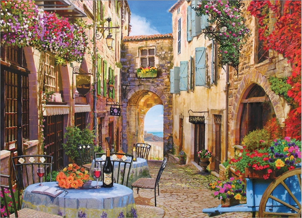 French Village 1000 Pc Puzzle 625012400787