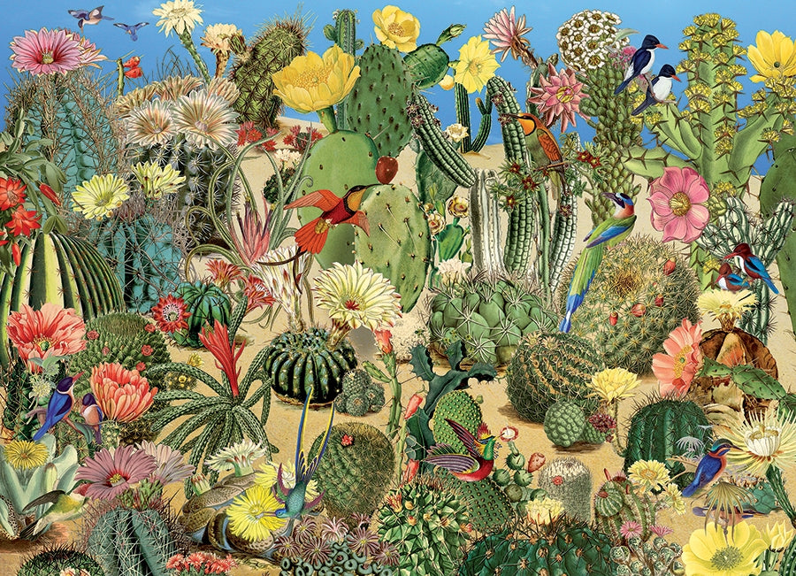 Cactus Garden 1000 Pc Puzzle 625012400862