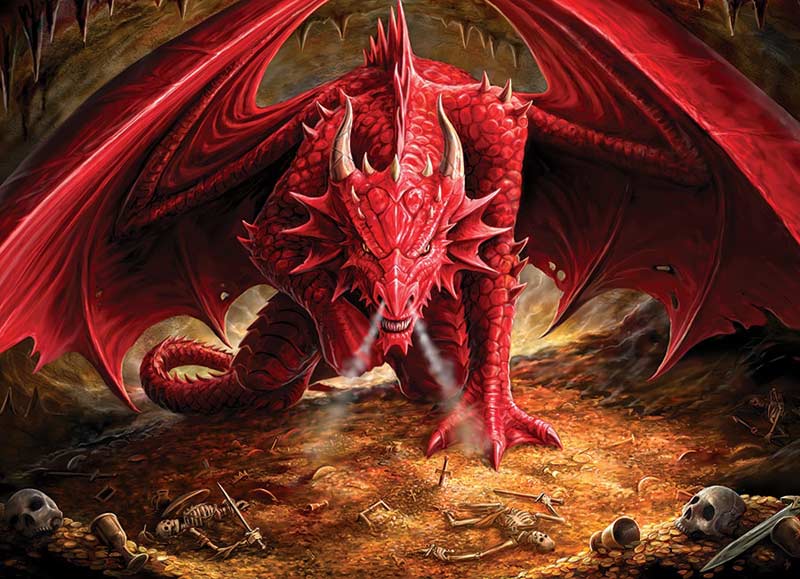 Dragon's Lair 1000 Piece Puzzl 625012401326