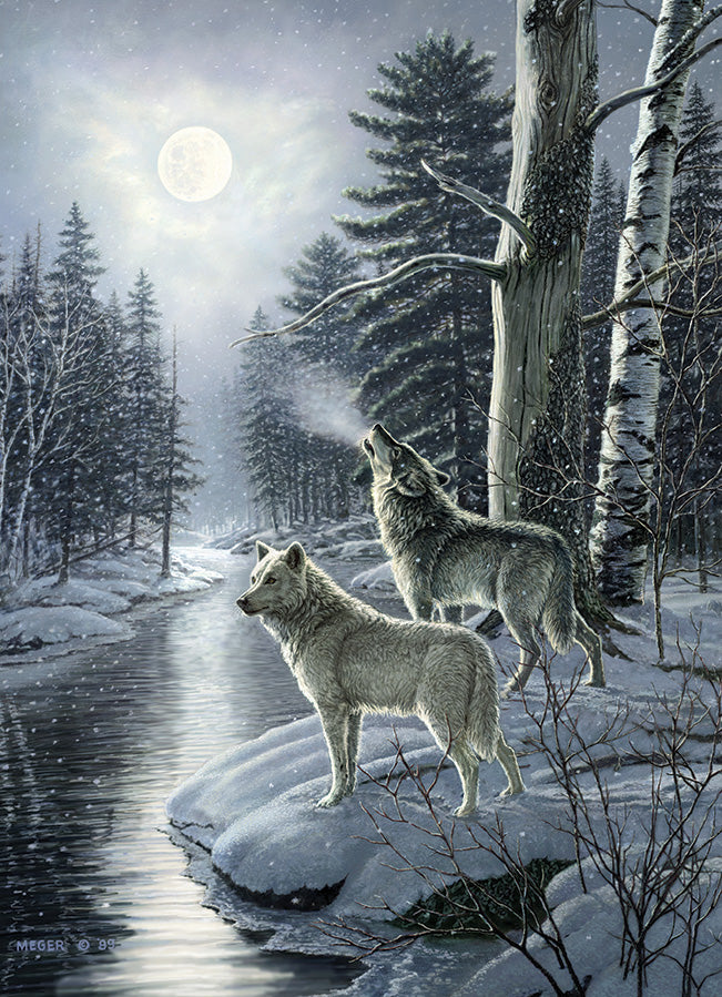 Wolves By Moonlight 1000 Pc 625012401548