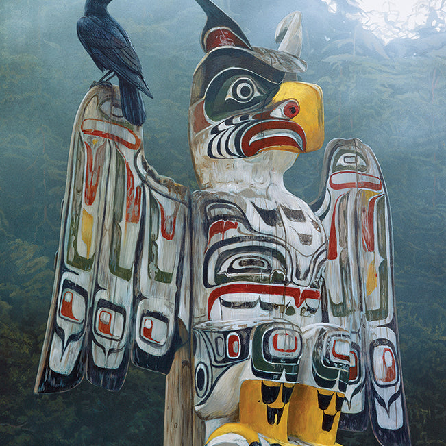 Totem Pole In The Mist 1000 Pc 625012401692