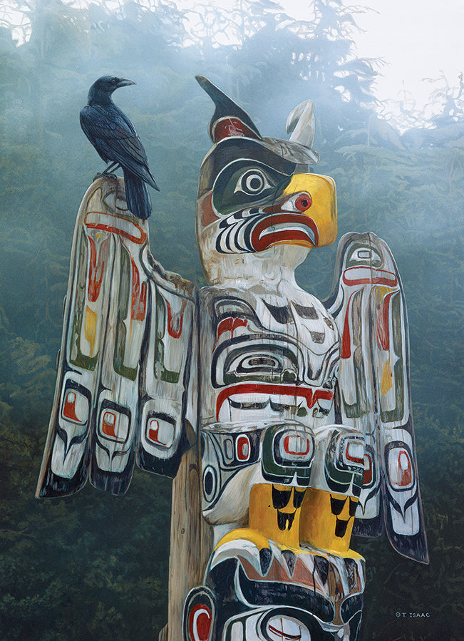 Totem Pole In The Mist 1000 Pc 625012401692