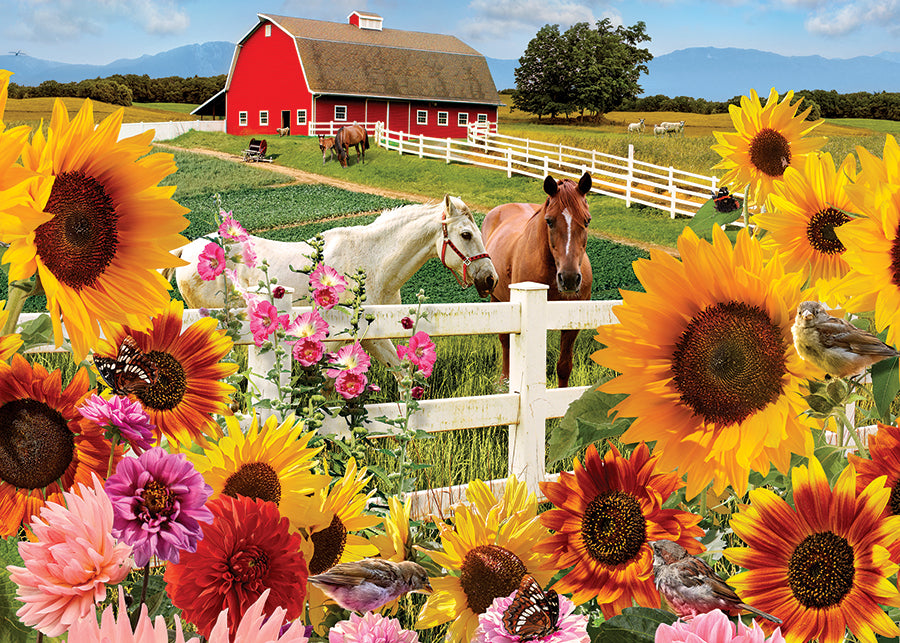 Sunflower Farm 1000 Pc Puzzle 625012402088