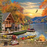 Lakeside Retreat 1000 Pc Puzzl 625012402279