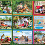 Squirrels On Vacay 1000 Piece 625012402569