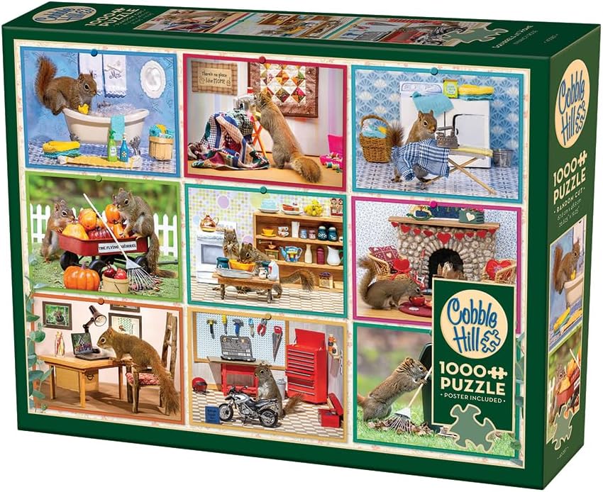 Squirrels At Home 1000 Piece 625012402873_1
