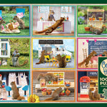 Squirrels Around Town 1000 Pc 625012402972_1