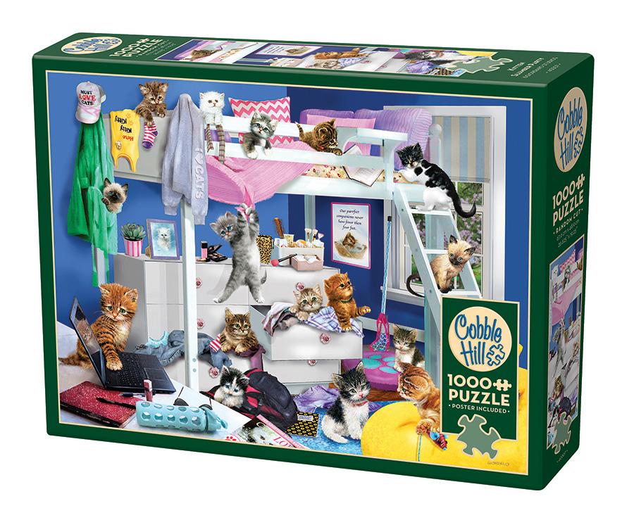 Kitten Slumber Party 1000 Pc 625012403078_1