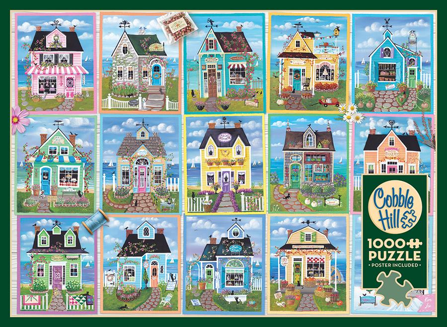 Seaside Shops 1000 Pc Puzzl 625012403092_1