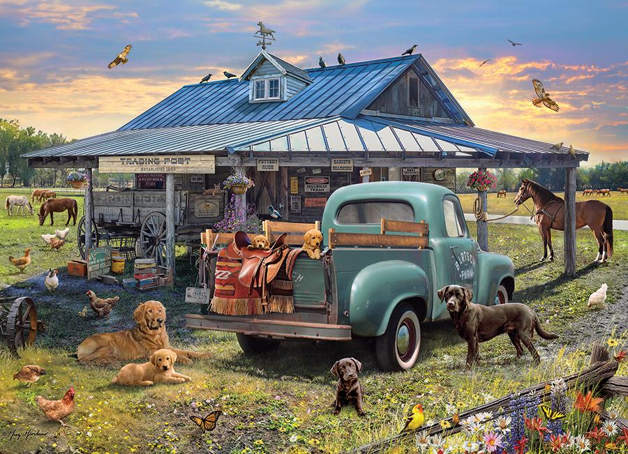 Trading Post 1000 Pc Puzzle 625012403146