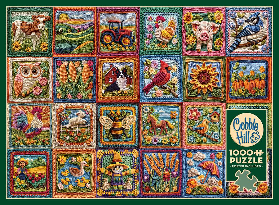 Country Life Crochet 1000 Pc 625012403207_1