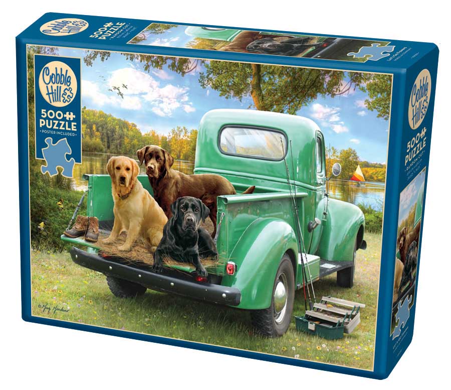 Let's Go Fishing 500 Pc Puzzle 625012450379_1