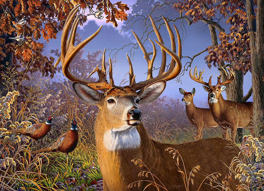 Deer & Pheasant 500 Pc Puzzle 625012450553