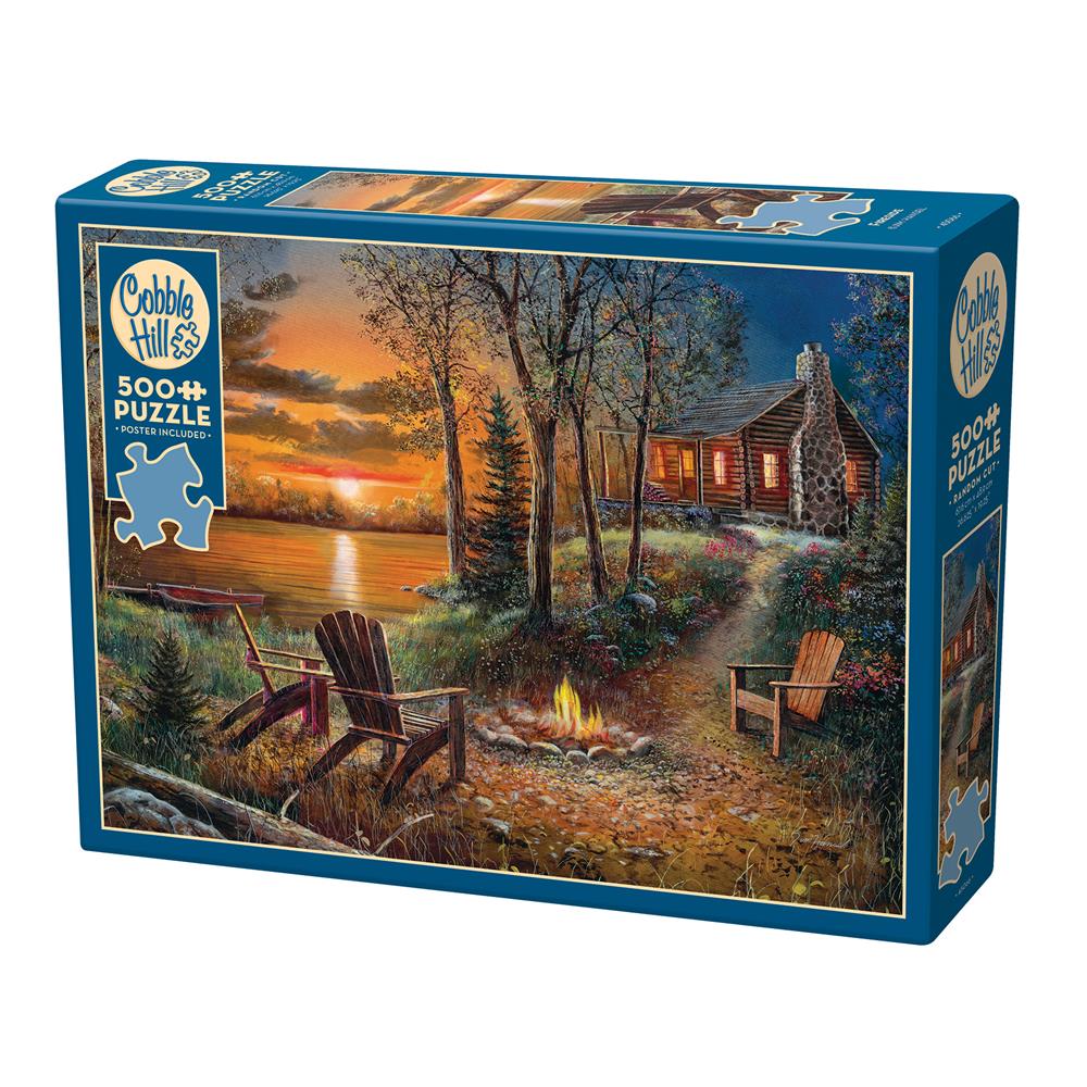 Fireside 500 Piece Puzzle 625012450669_1