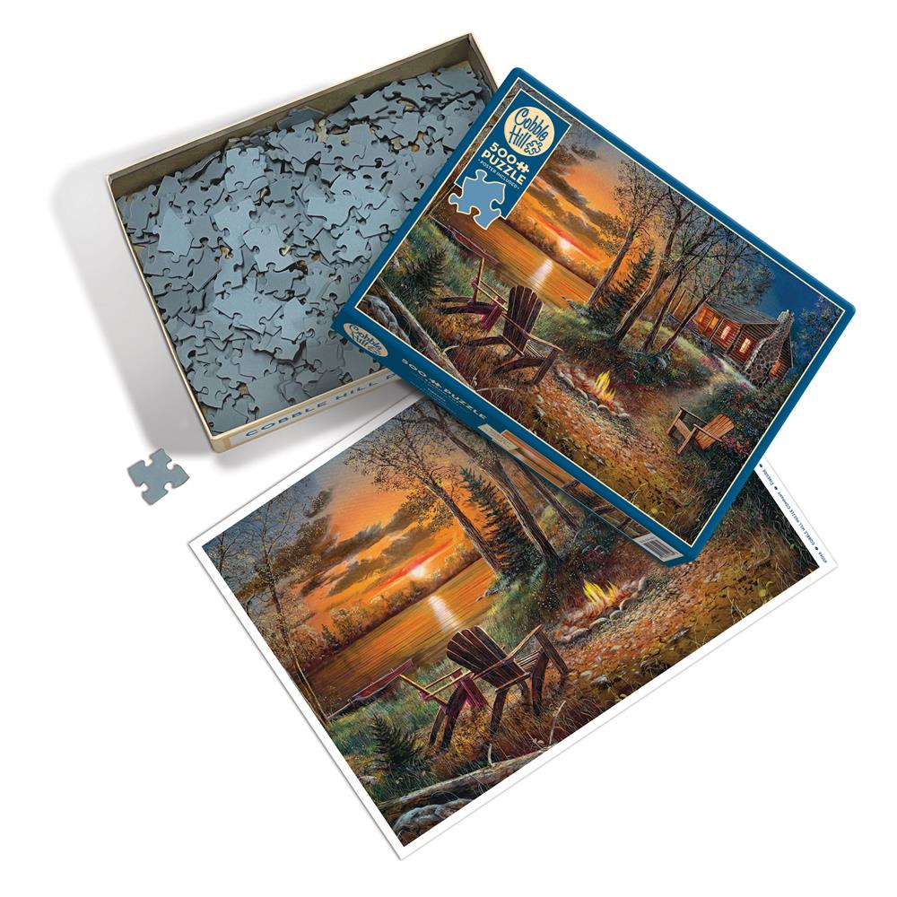 Fireside 500 Piece Puzzle 625012450669_2