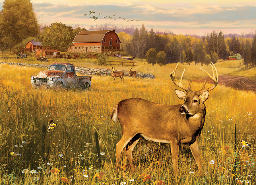Deer Field 500 Pc Puzzle 625012450706