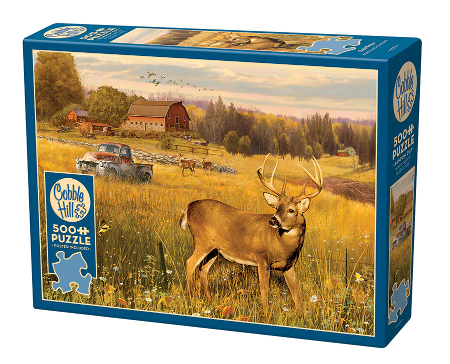 Deer Field 500 Pc Puzzle 625012450706_1