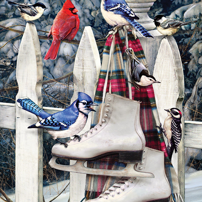 Birds With Skates 500 Pc Puzzl 625012450713