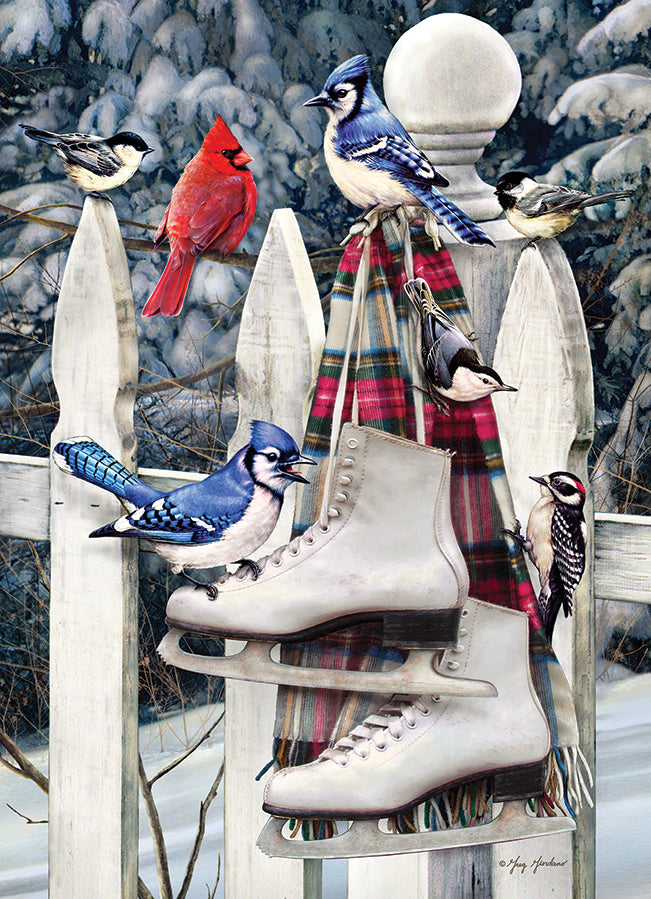 Birds With Skates 500 Pc Puzzl 625012450713