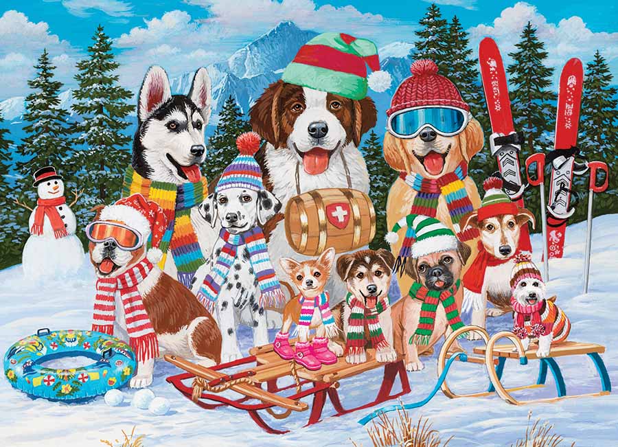 Snow Day! 500 Piece Puzzle 625012450812
