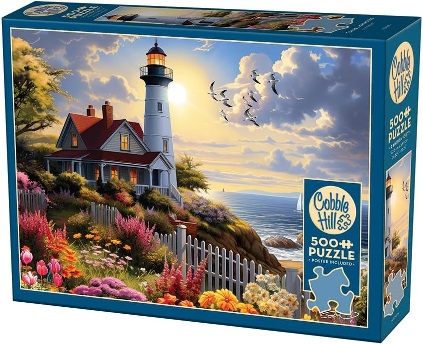 To The Lighthouse 500 Pc Puzzl 625012450898_1