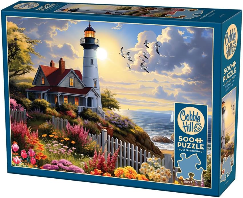 To The Lighthouse 500 Pc Puzzl 625012450898_1