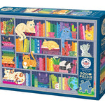 Rainbow Cats 500 Piece Puzzle 625012450904_1
