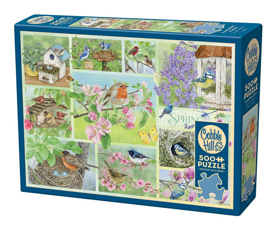Garden Birds In Spring 1000 Pc 625012451017_1