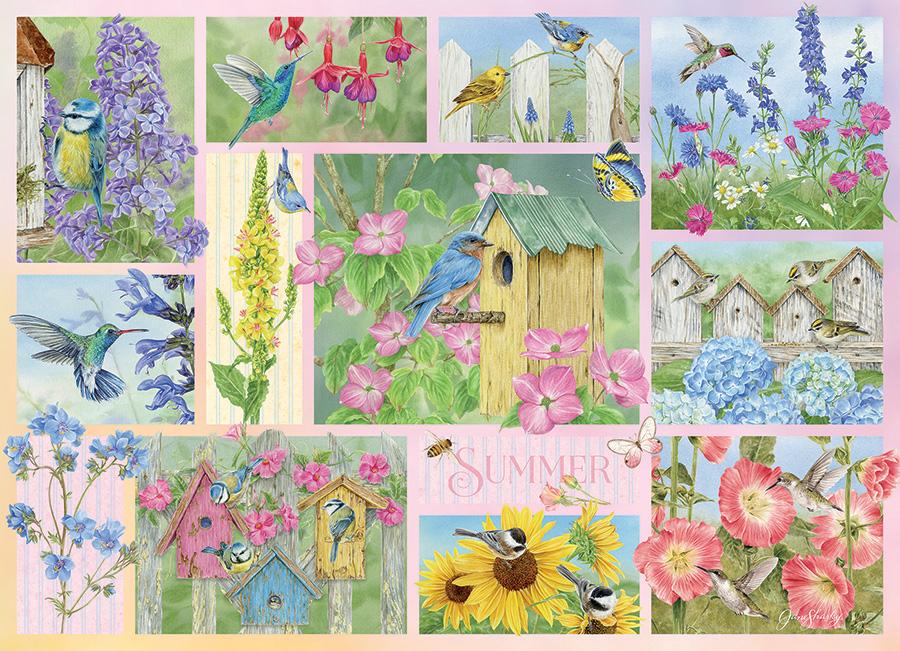 Garden Birds In Summer 1000 Pc 625012451024