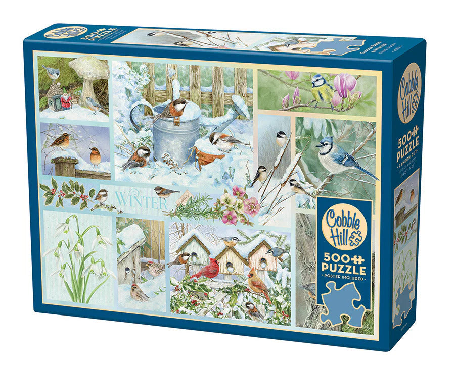 Garden Birds In Winter 500 Pc 625012451048