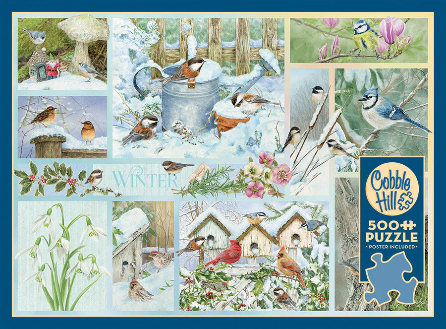 Garden Birds In Winter 500 Pc 625012451048_1