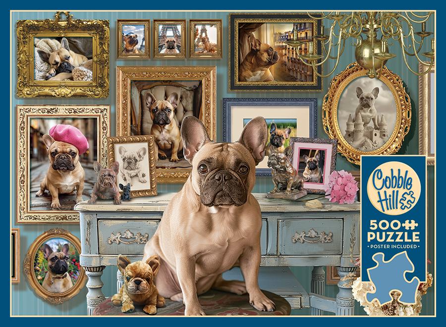 Frenchie 500 Piece Puzzle 625012451116_1